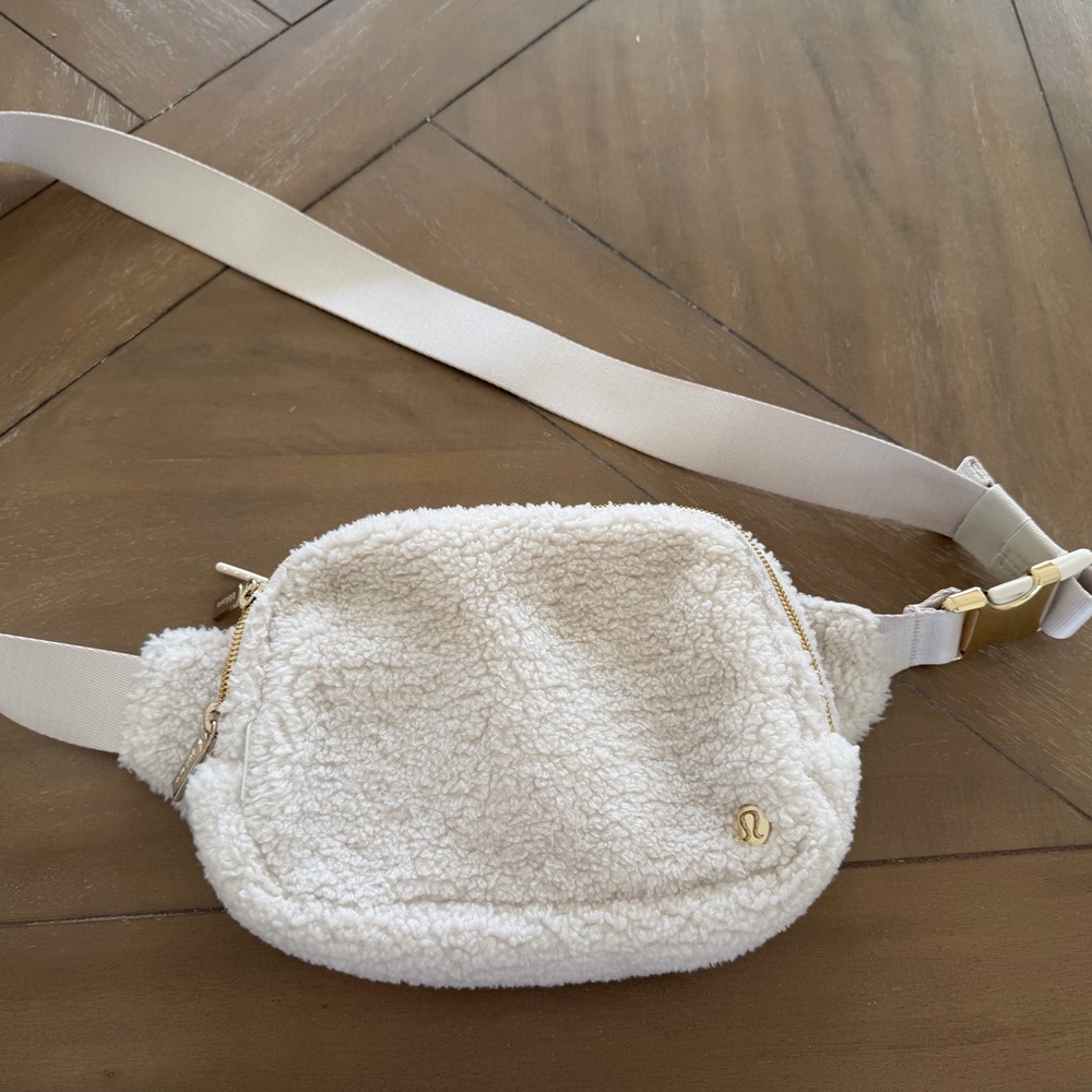 lululemon Cream cross body bag